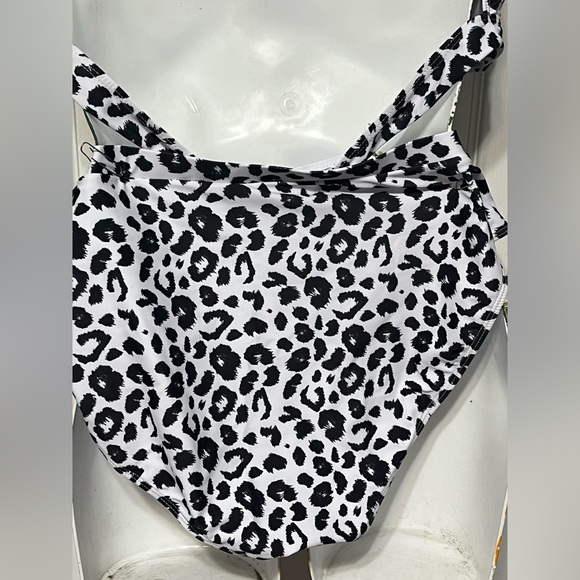 NWT Slayr Plus Leopard Halter Bikini Swimsuit 4XL - Picture 5 of 9